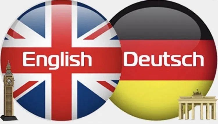 Купить на немецком сайте. Английский и немецкий. Английский и немецкий языки. Немецкий и английский языки похожи. Иностранные языки в Германии.